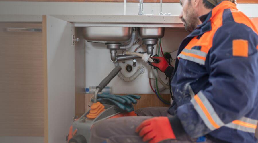 Professional slab leak plumber services in Caledonia, ND